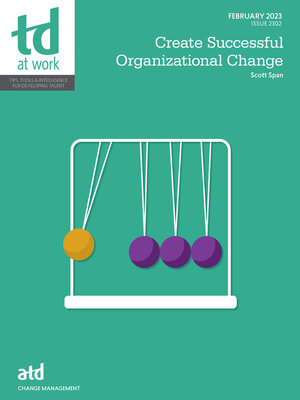 cover image of Create Successful Organizational Change